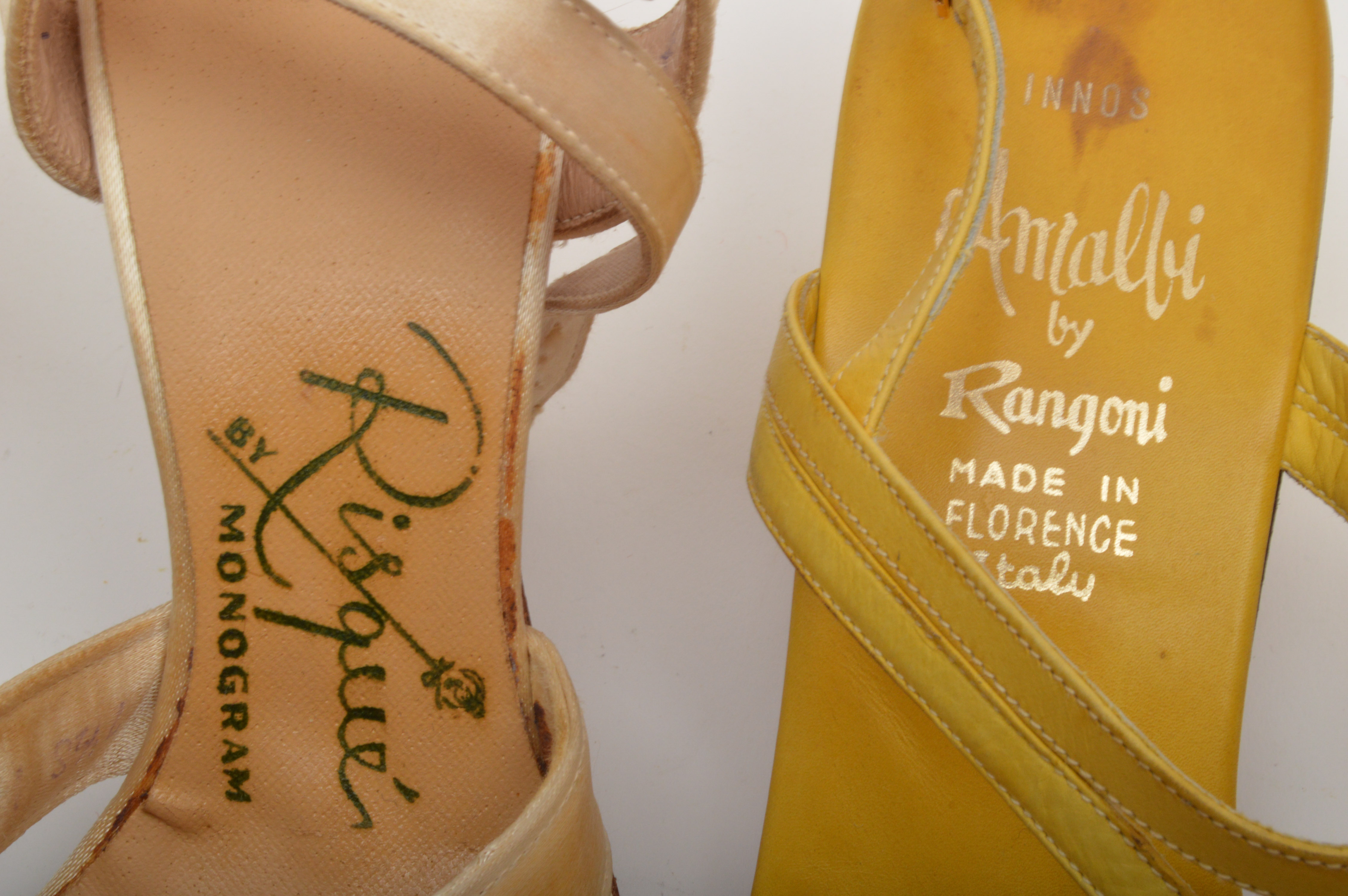 Ten Pairs of Women's Vintage Pumps and Sandals