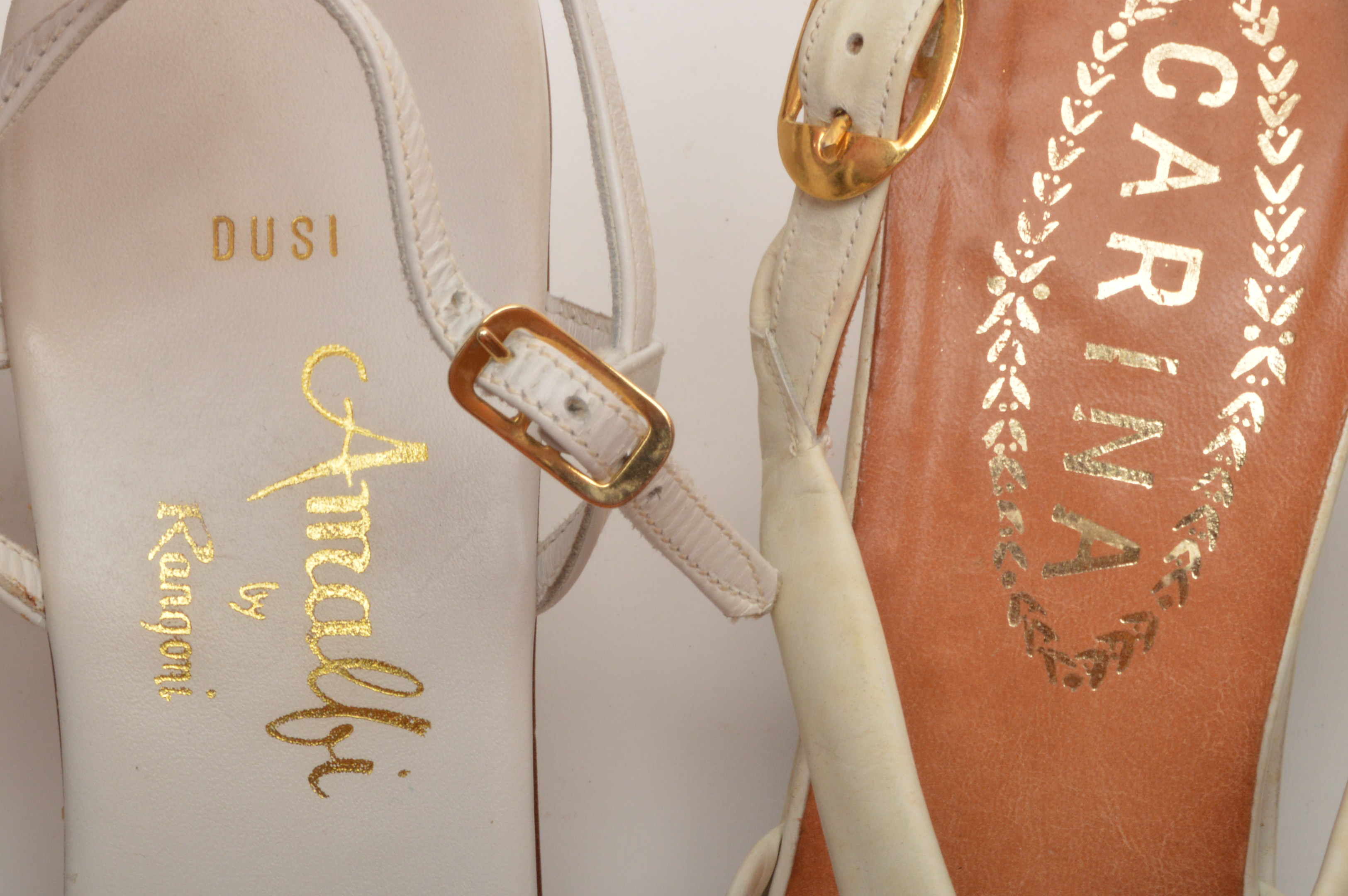 Ten Pairs of Women's Vintage Pumps and Sandals