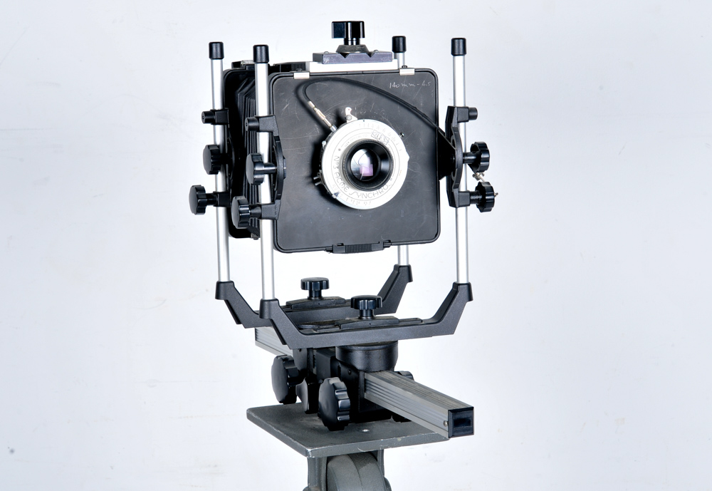 Ilex 4x5 Large View Camera With Calumet Case and Majestic Tripod