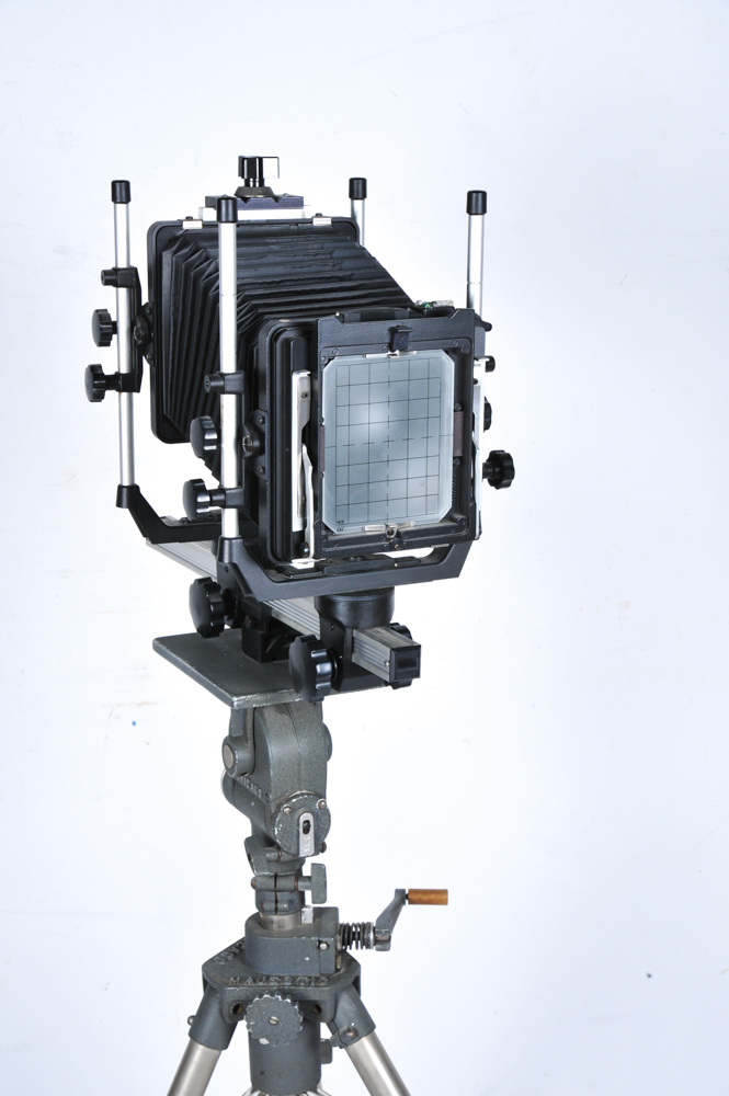 Ilex 4x5 Large View Camera With Calumet Case and Majestic Tripod