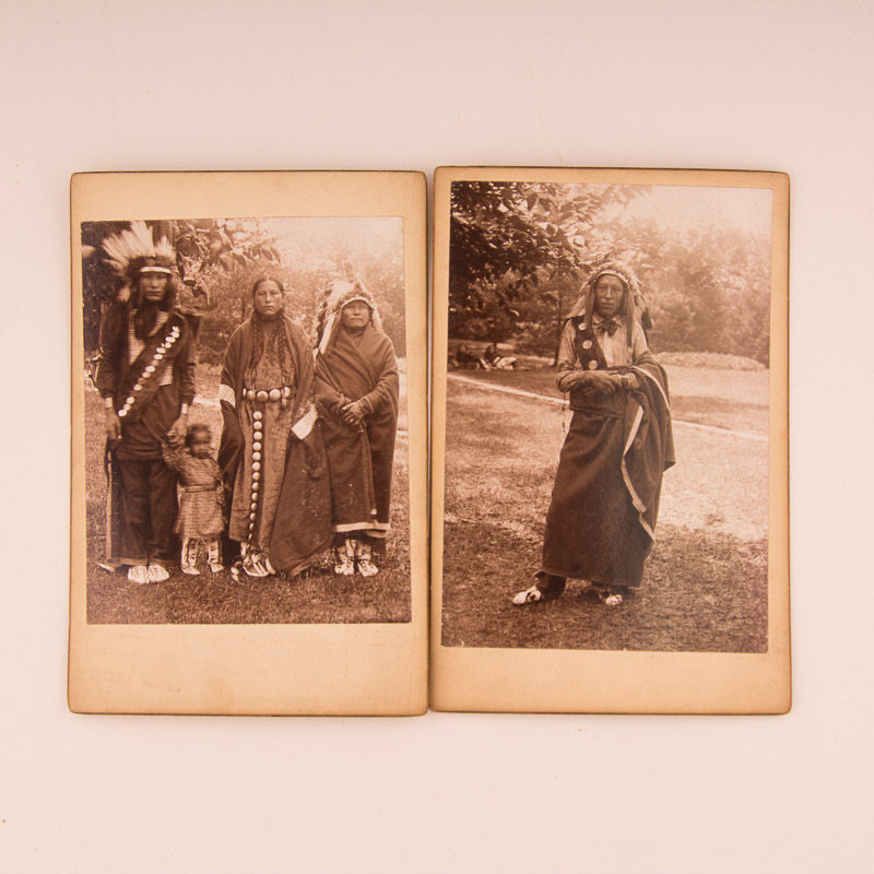 1896 Native American Cincinnati Zoo Photographs by Enno Meyer