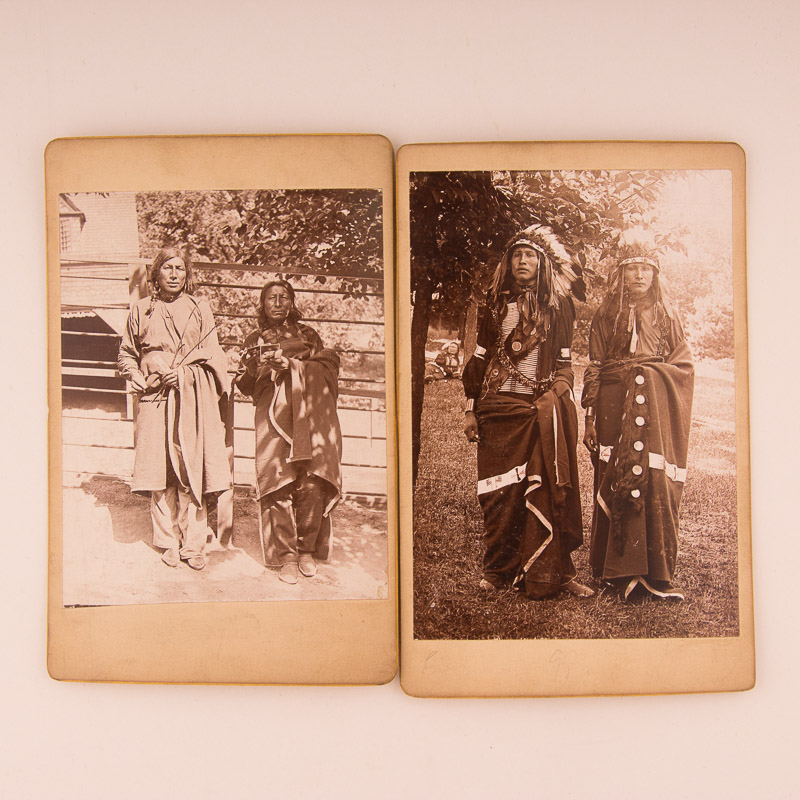 1896 Native American Cincinnati Zoo Photographs by Enno Meyer