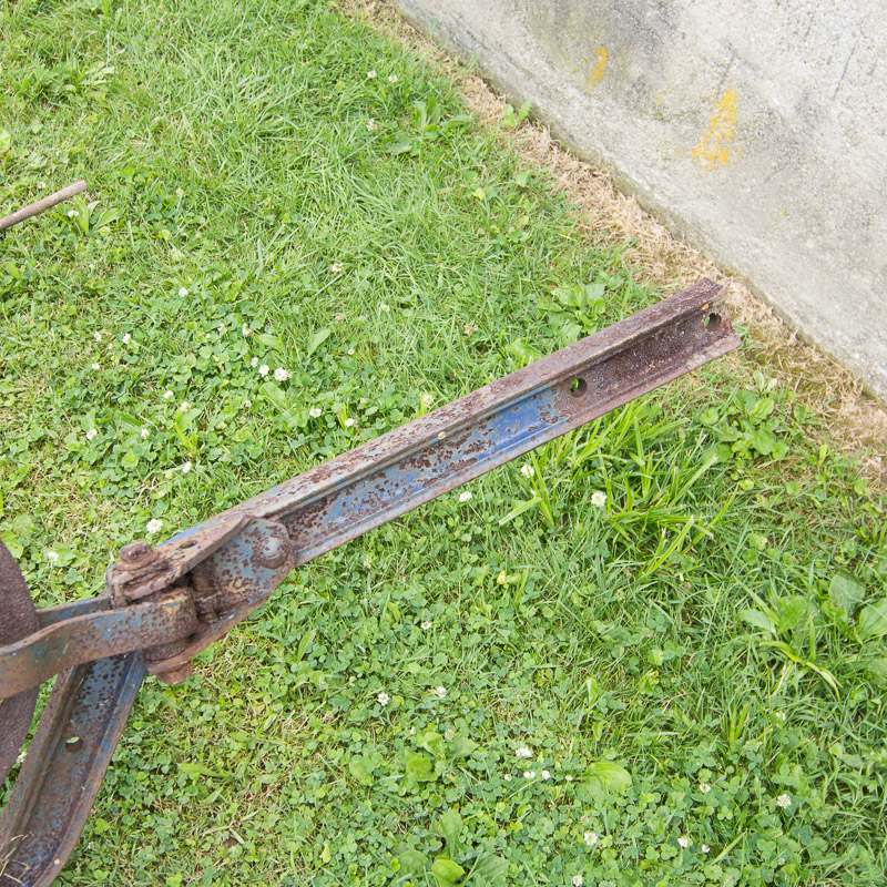 Vintage Tractor Cultivator-Tiller Attachment