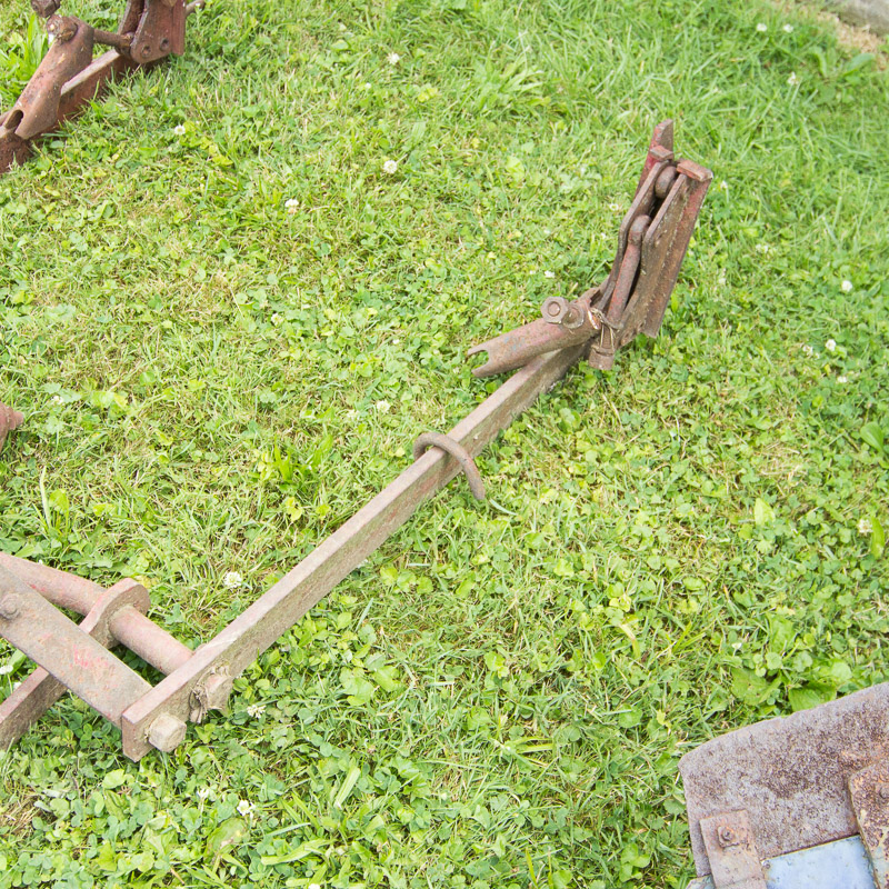 Vintage Tractor Cultivator-Tiller Attachment
