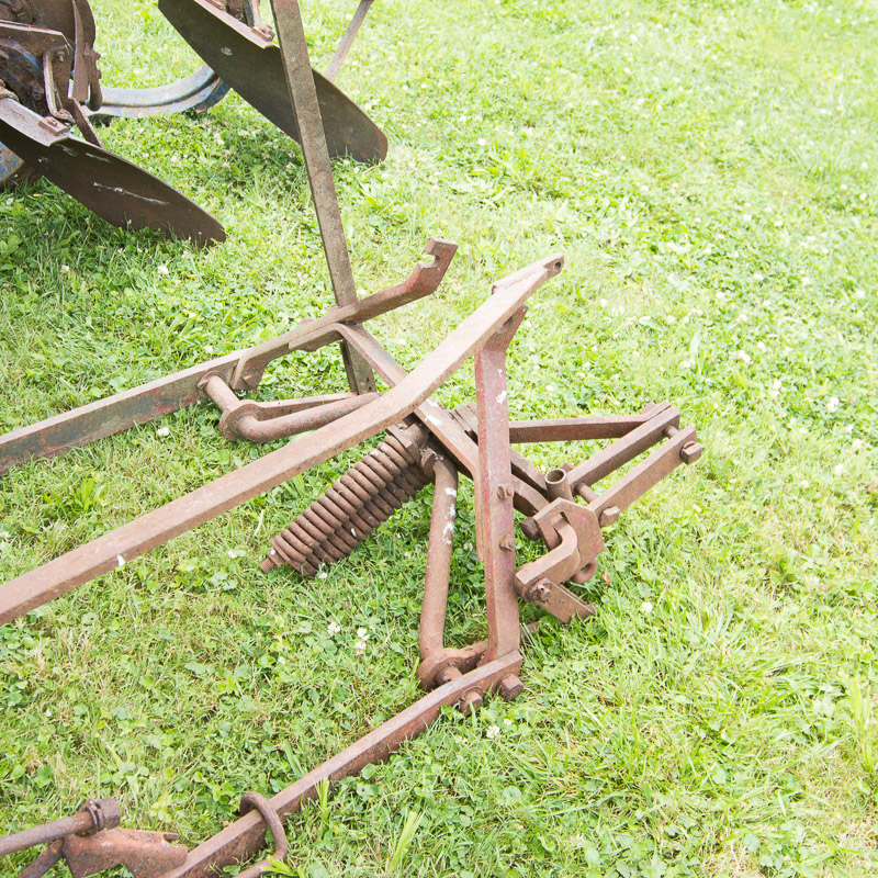 Vintage Tractor Cultivator-Tiller Attachment