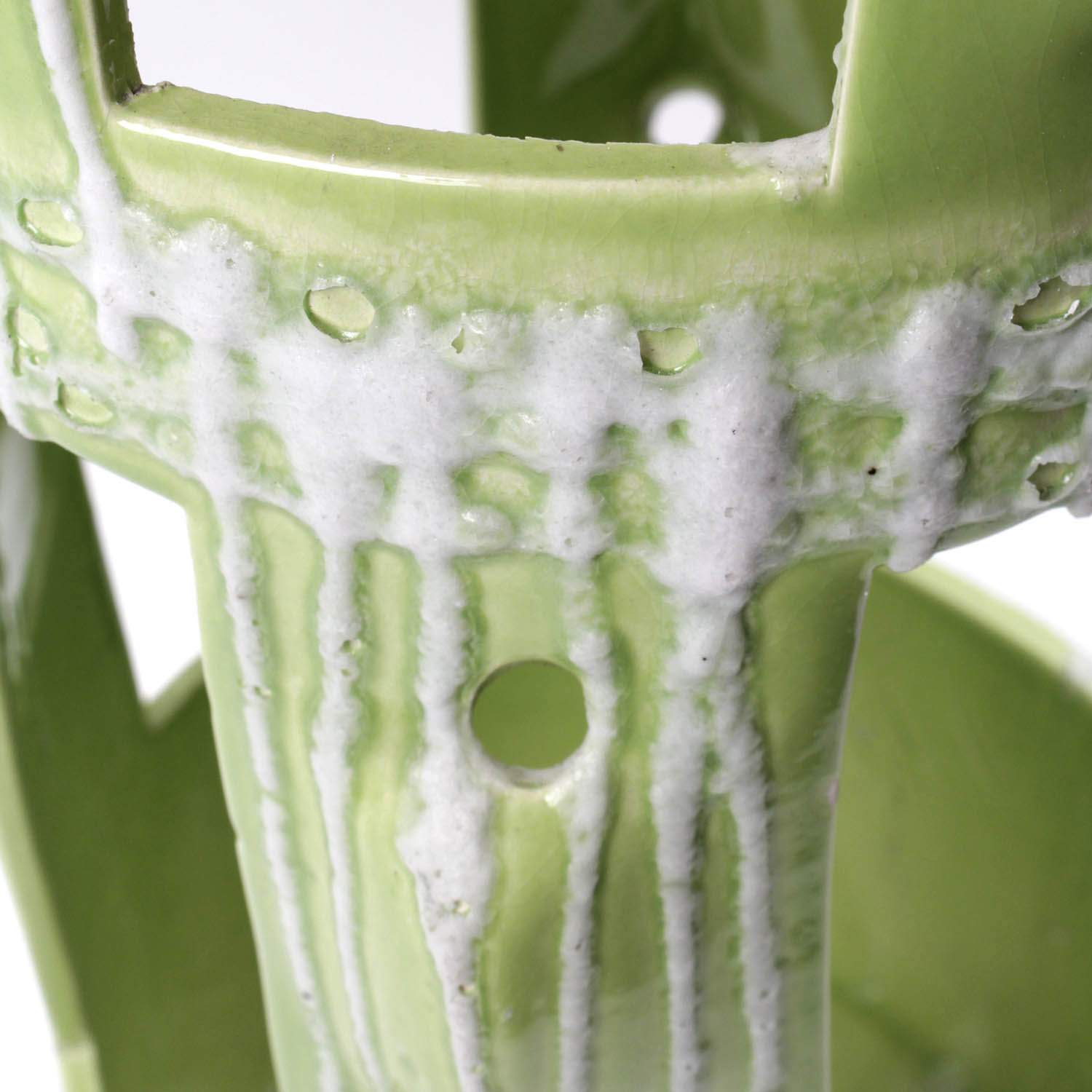 Mid Century Modern Ceramic Hanging Lamp