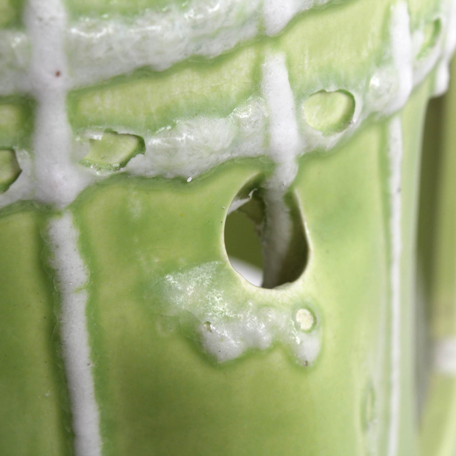 Mid Century Modern Ceramic Hanging Lamp