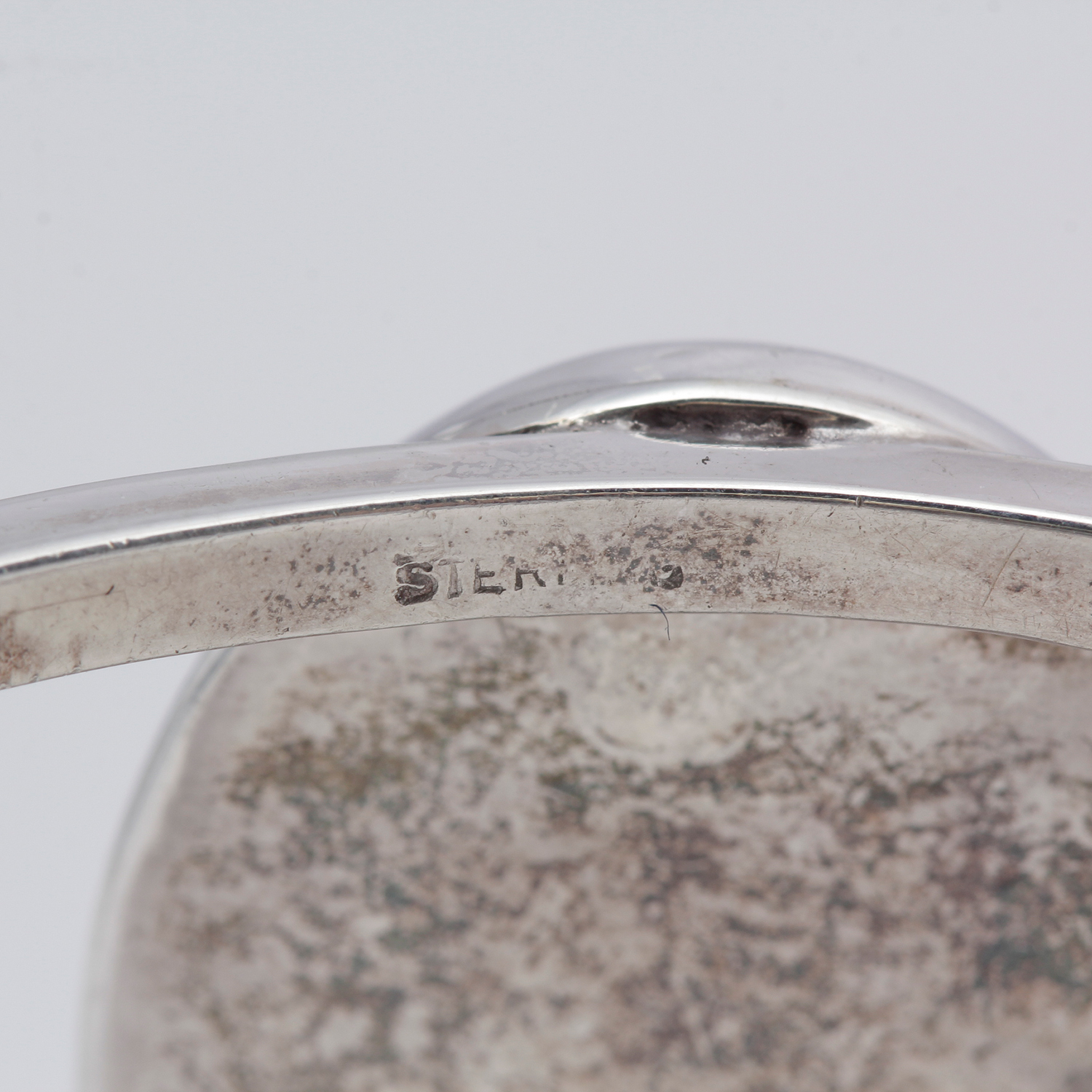 Sterling Silver Unakite Cuff