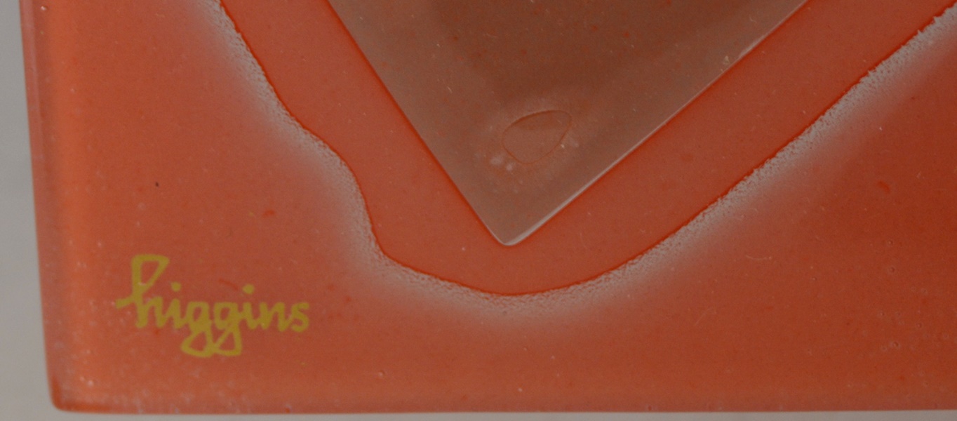 Higgins Fused Glass Rectangular Tray