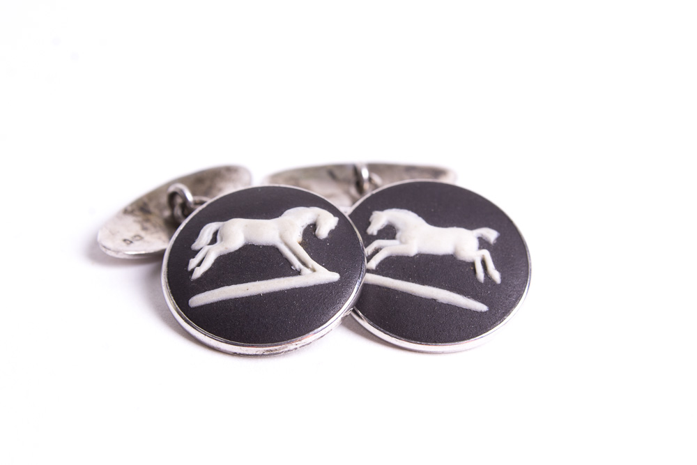 Vintage Wedgwood Jasperware Cufflinks