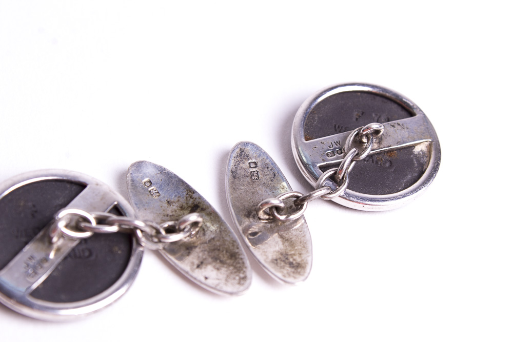 Vintage Wedgwood Jasperware Cufflinks