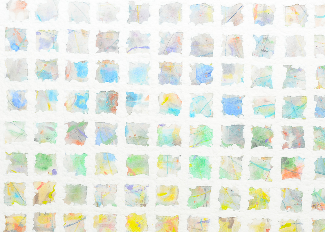 Mixed Media Paper and Watercolor Painting by Charlotte Beiler