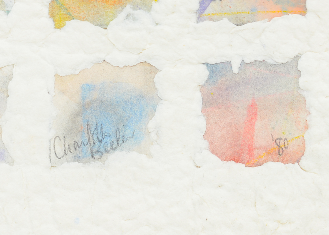 Mixed Media Paper and Watercolor Painting by Charlotte Beiler