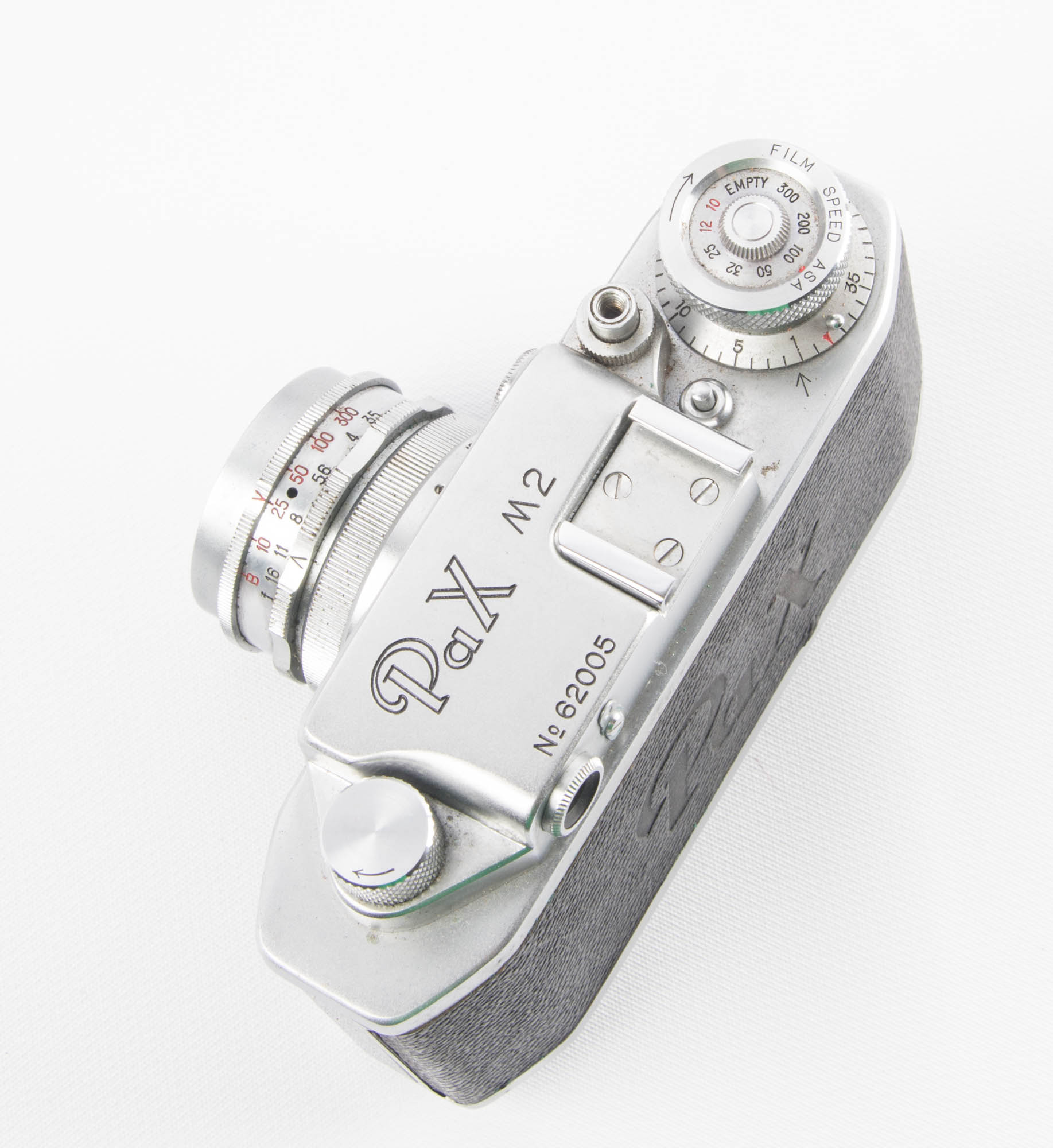 Vintage Pax M2 35mm Camera in Leather Case