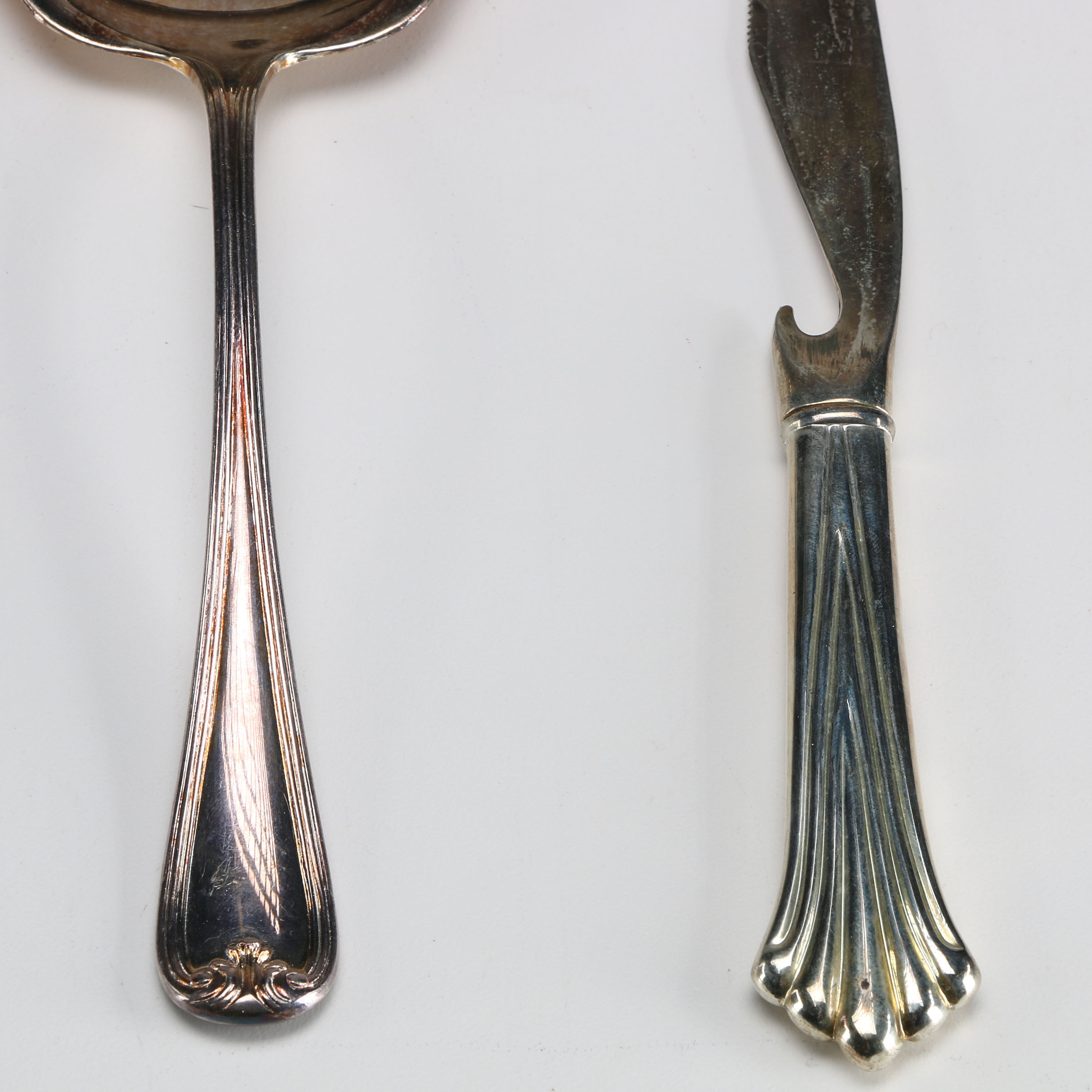 Silver Plated and Stainless Serving Assortment