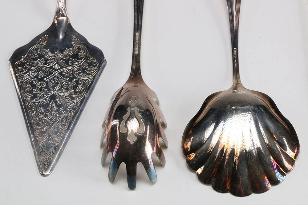 Silver Plated and Stainless Serving Assortment