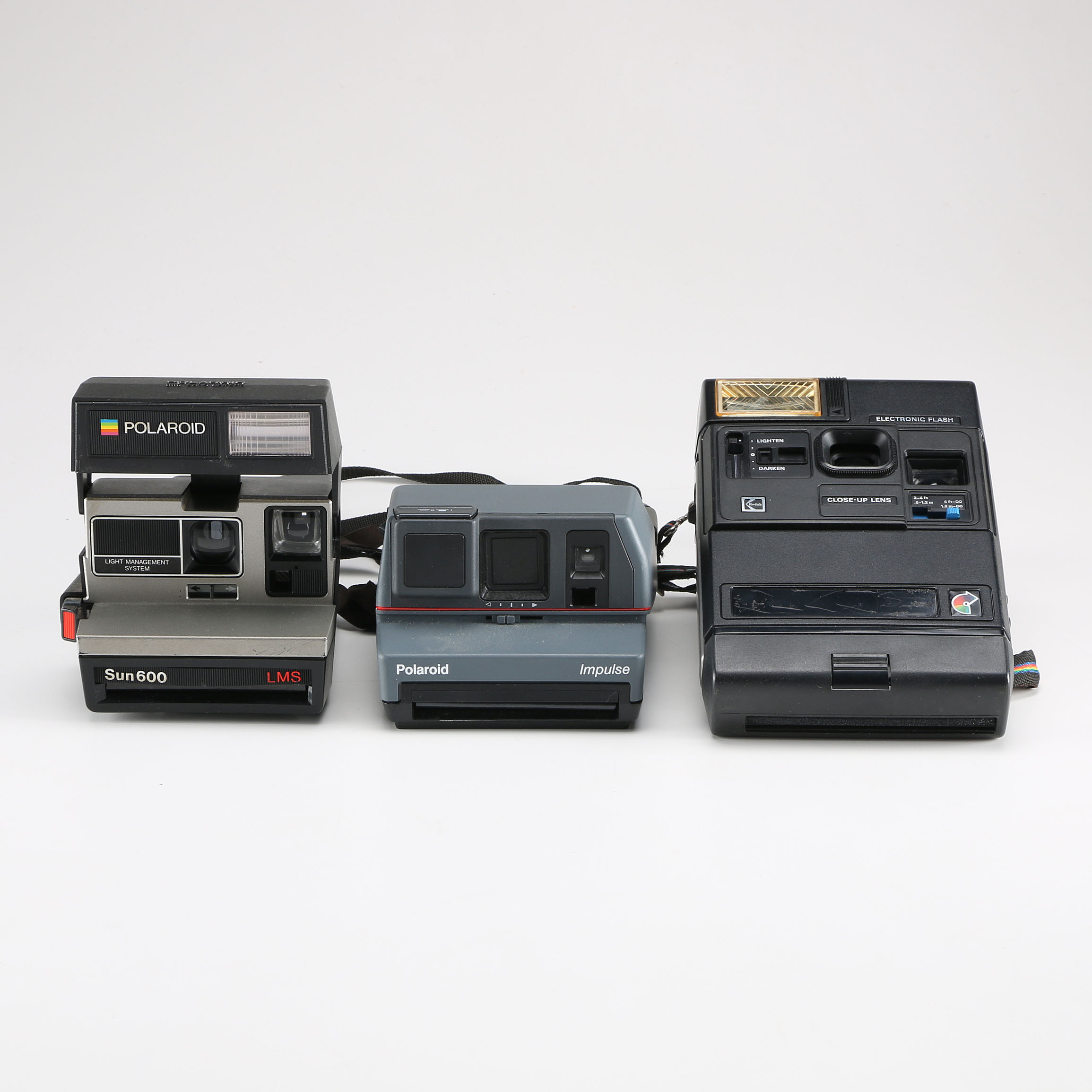 Set of Vintage Instant Cameras