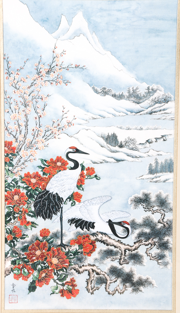 Complete Set of Wei Tseng Yang "Four Seasons" Prints
