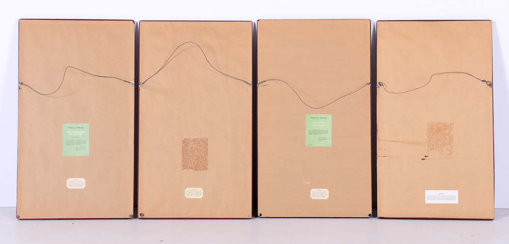 Complete Set of Wei Tseng Yang "Four Seasons" Prints