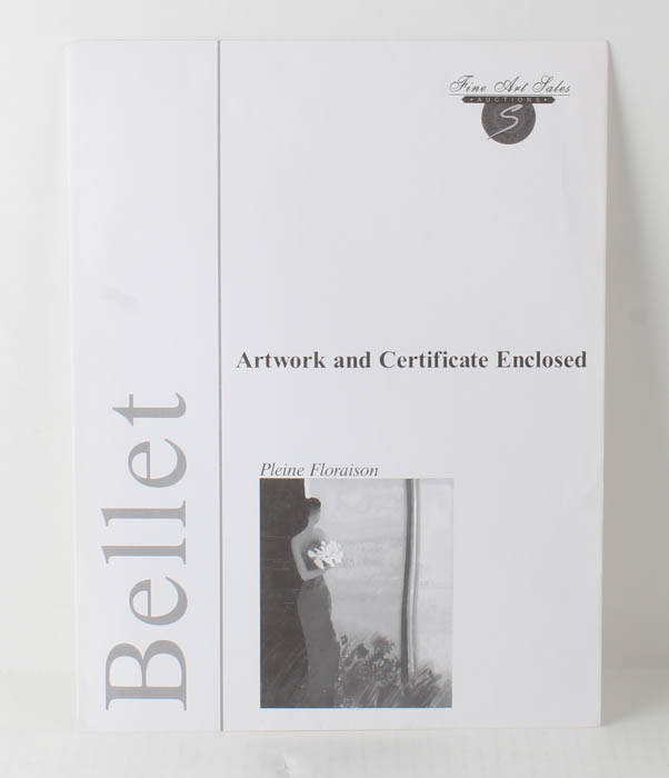 Seriolithograph "Pleine Floraison" by Emile Bellet