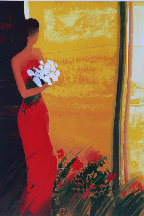 Seriolithograph "Pleine Floraison" by Emile Bellet