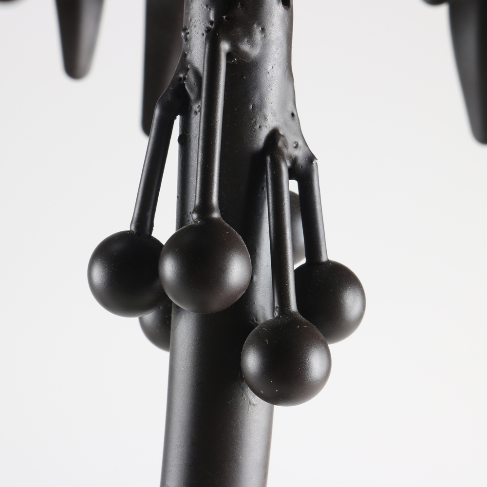 Pair of Palm Tree Candleholders