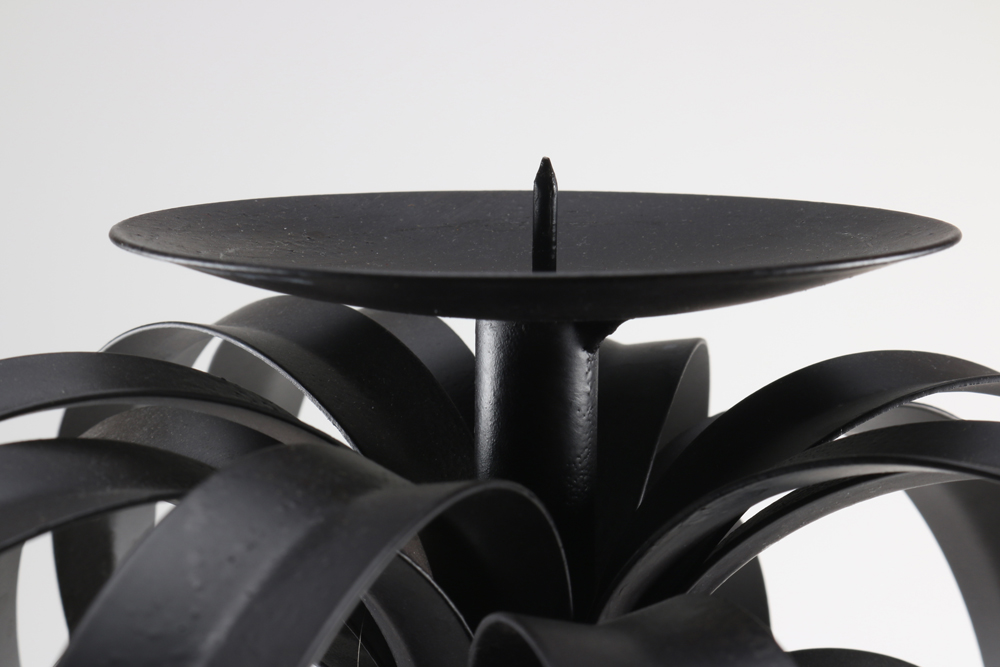 Pair of Palm Tree Candleholders