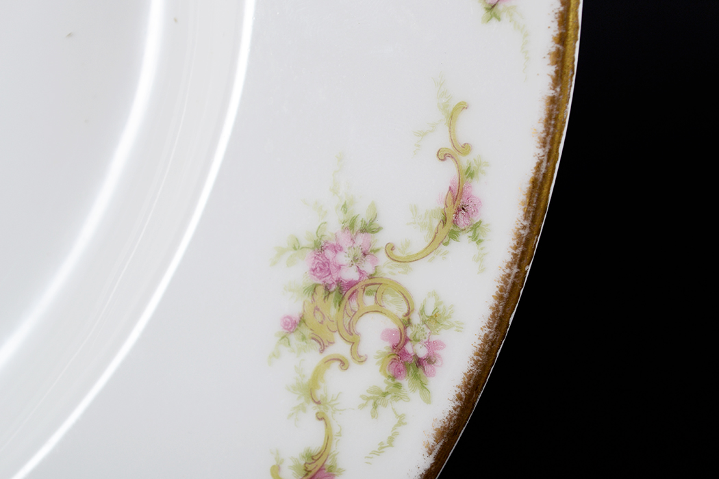 Pair of Limoges China Dishes