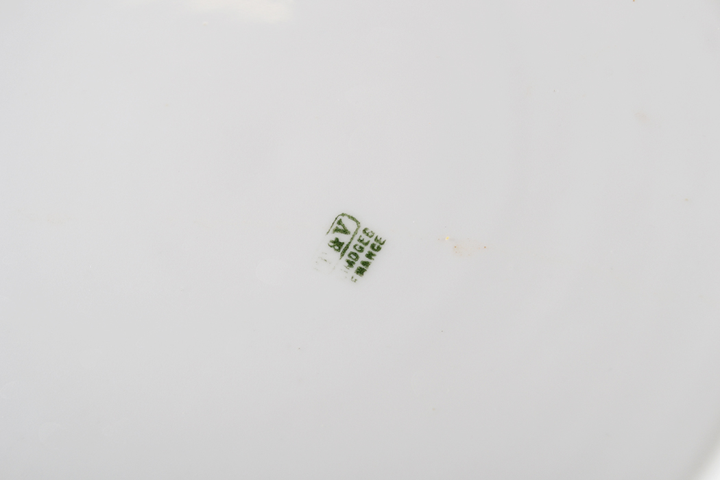 Pair of Limoges China Dishes