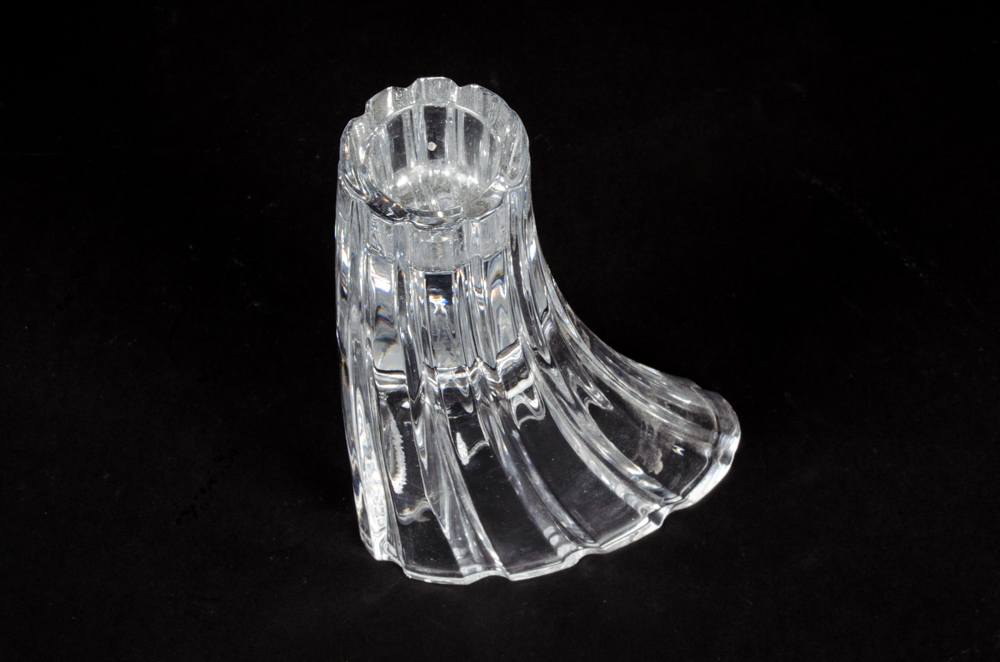 Contemporary Glass Candle Holders