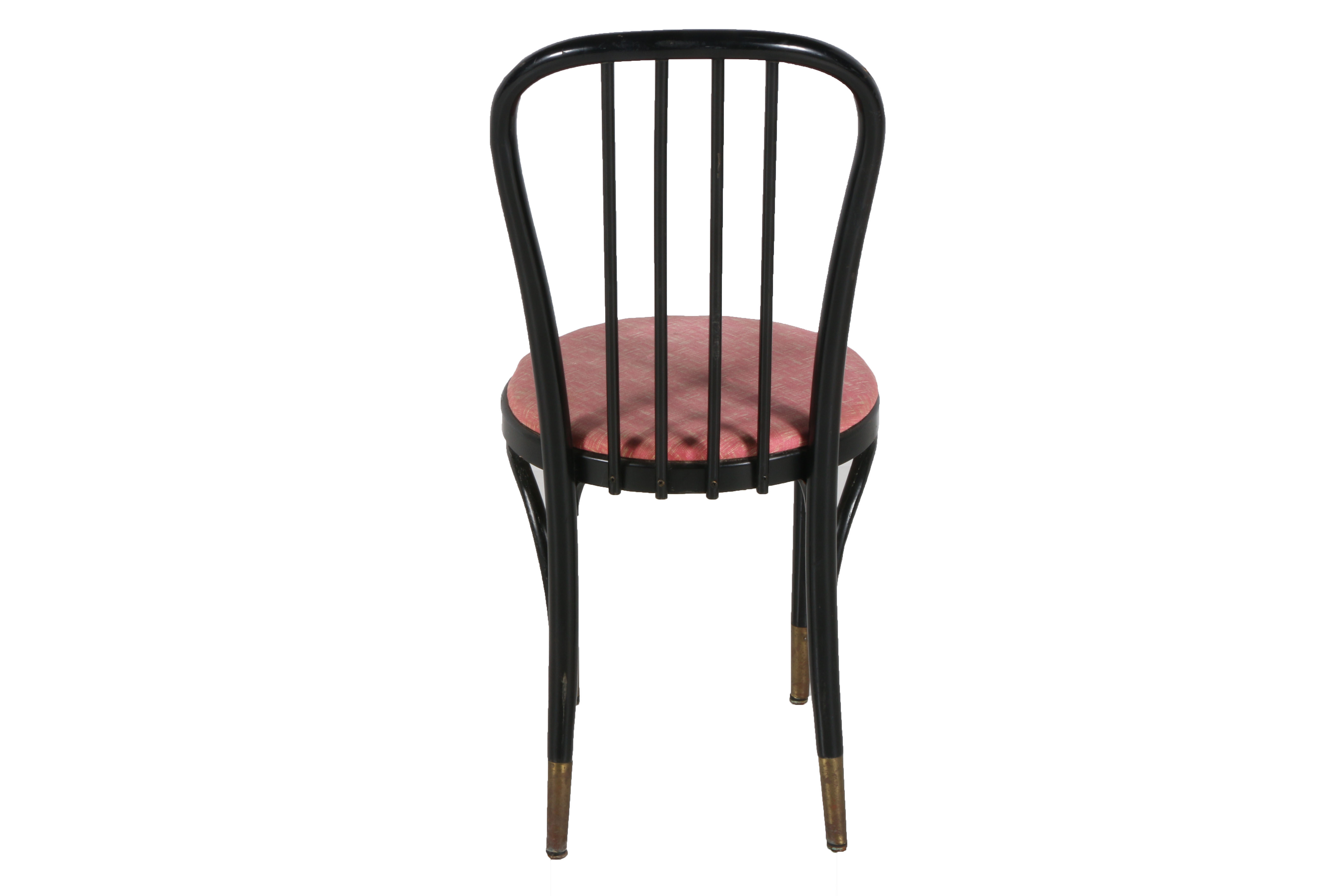 Set of Four Vintage Bent Wood Chairs