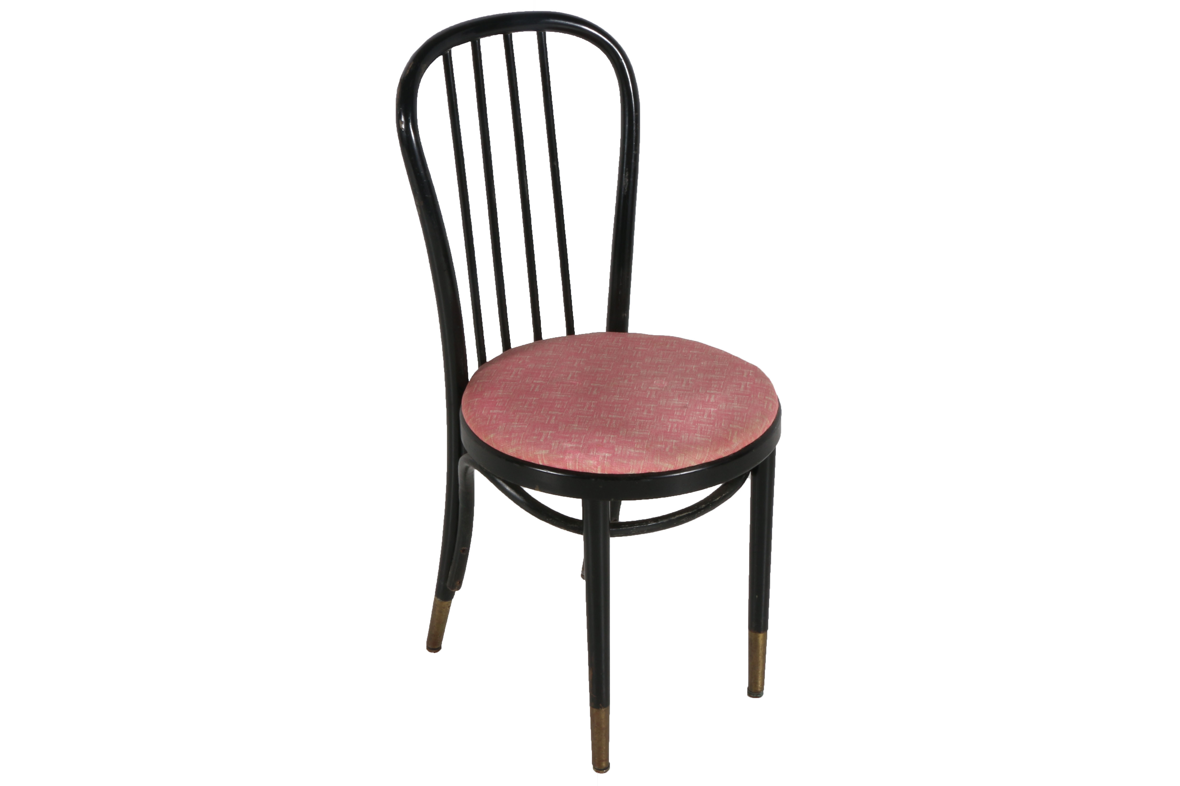 Set of Four Vintage Bent Wood Chairs