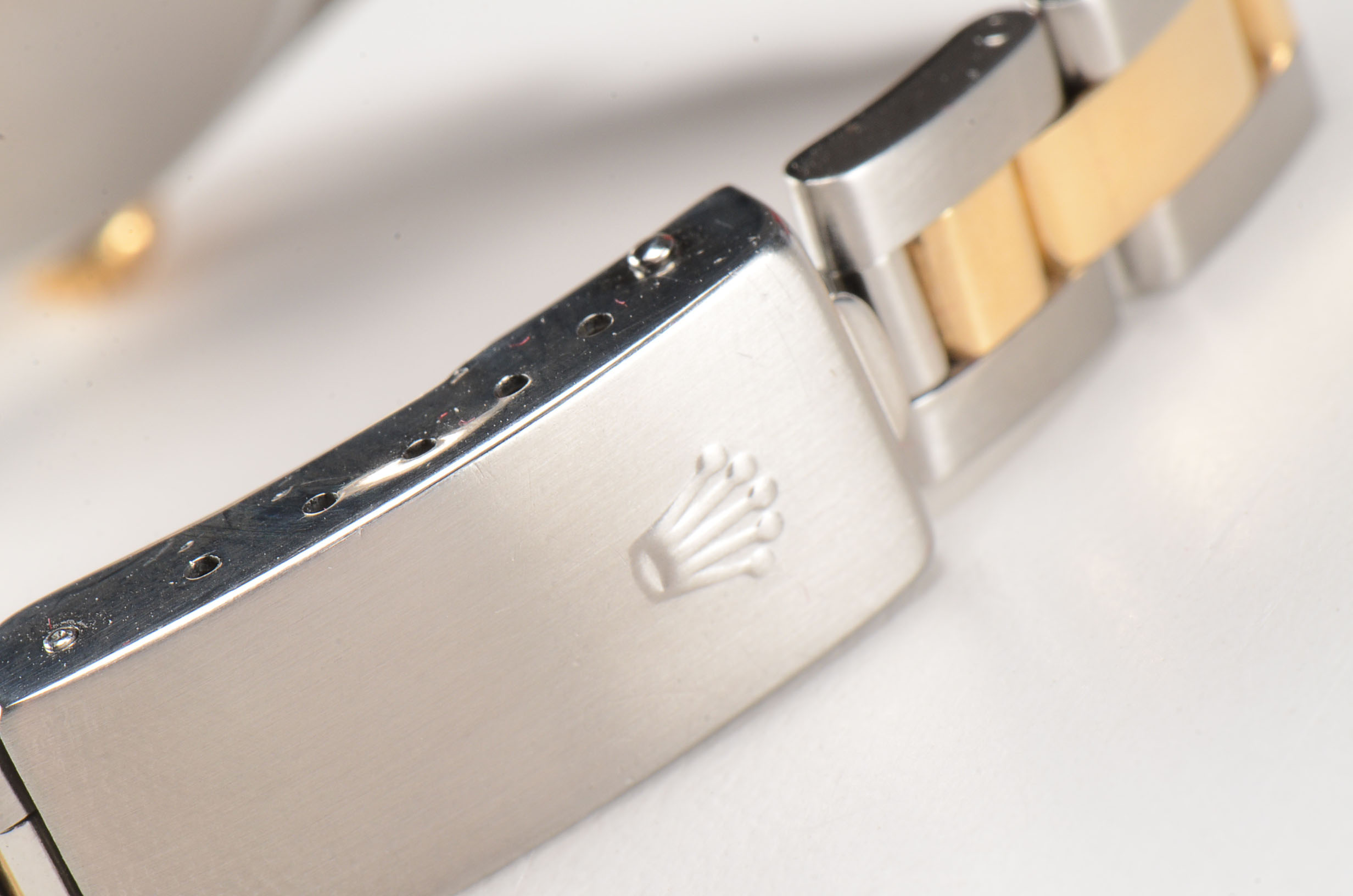 Women's Rolex Datejust 18K Yellow Gold and Stainless Steel Diamond Dial and Bezel Automatic Watch