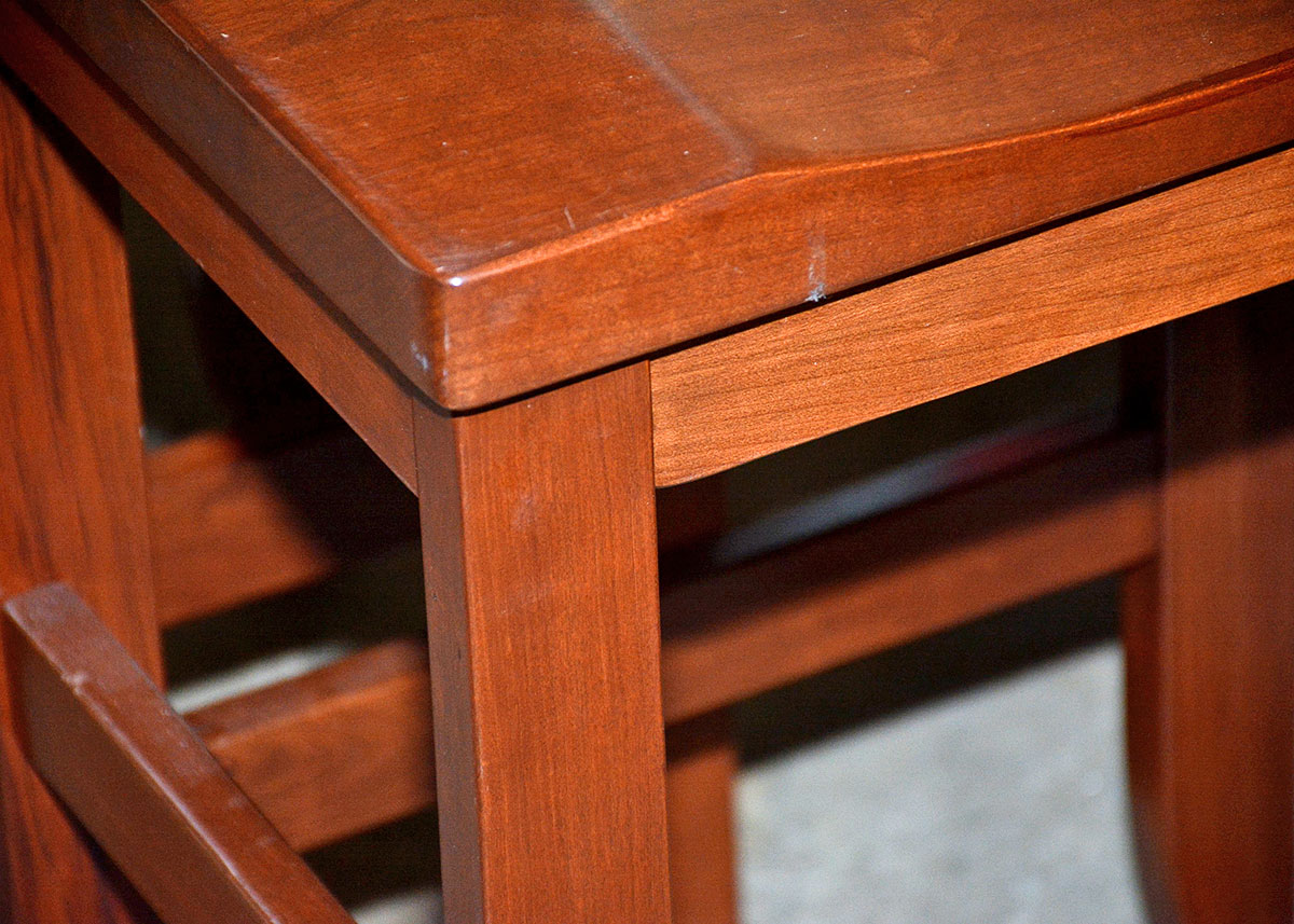 Pair of Amish Hills Clifton Stools