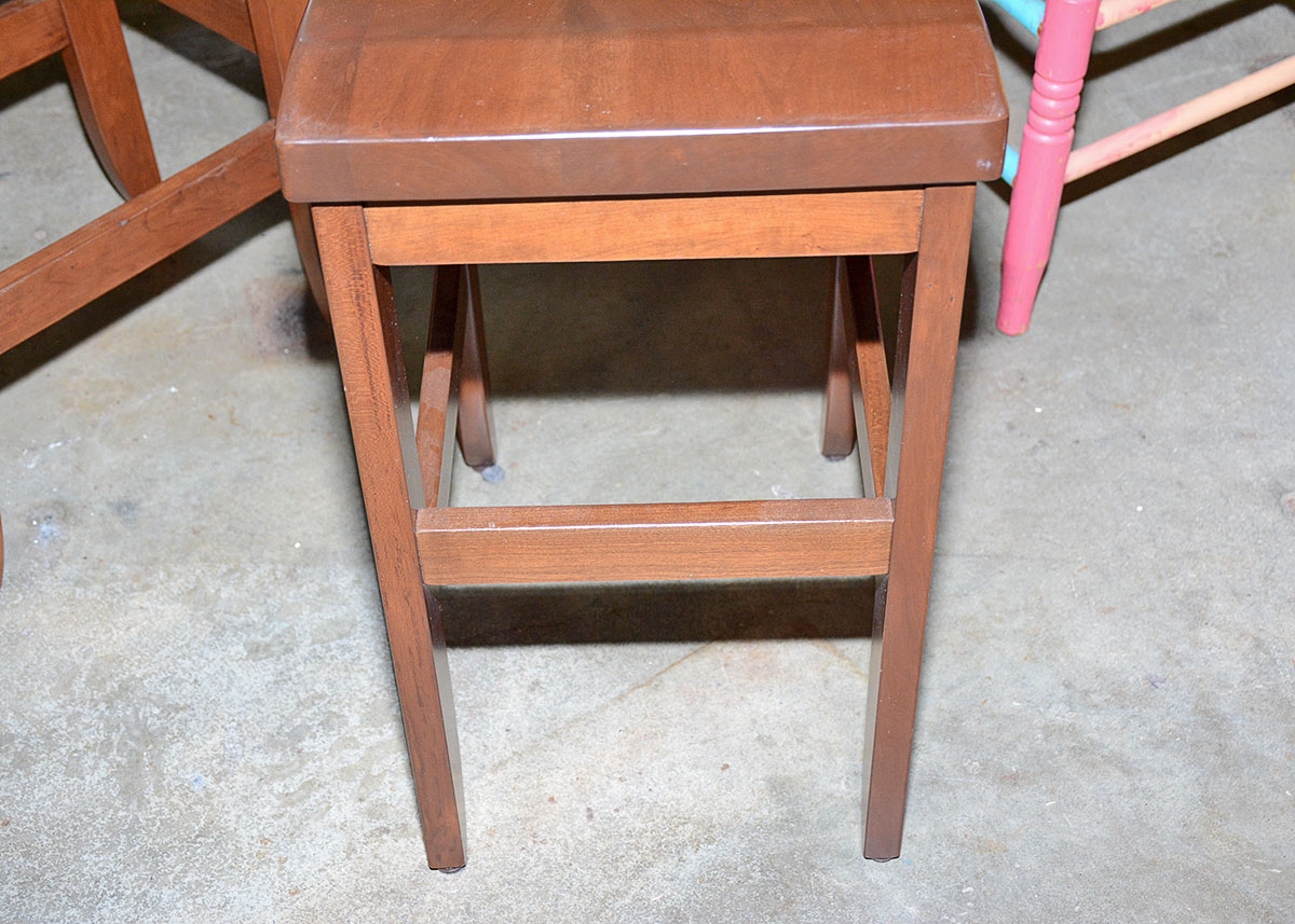 Pair of Amish Hills Clifton Stools