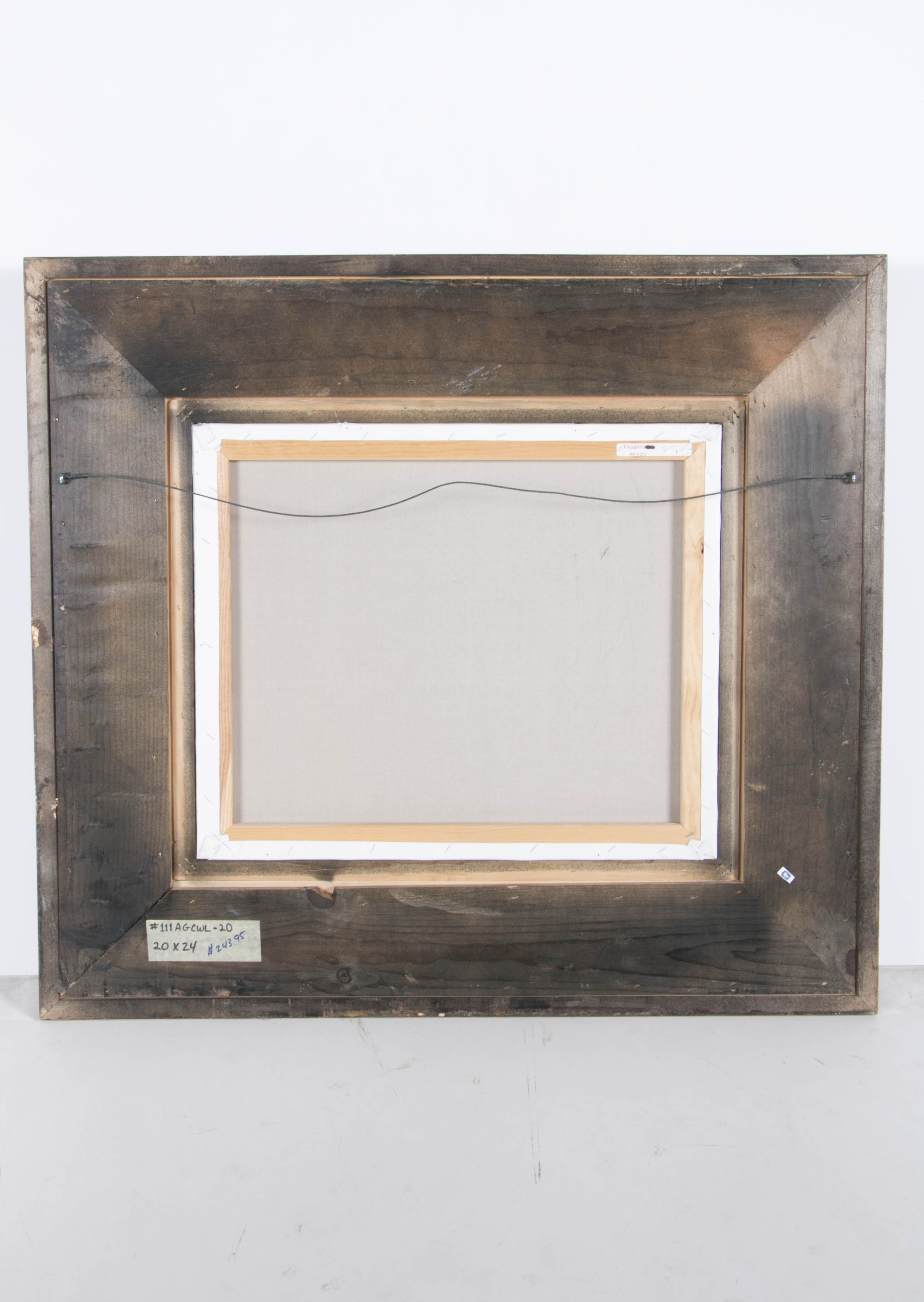 Framed Oil Painting of a Parisian Cityscape