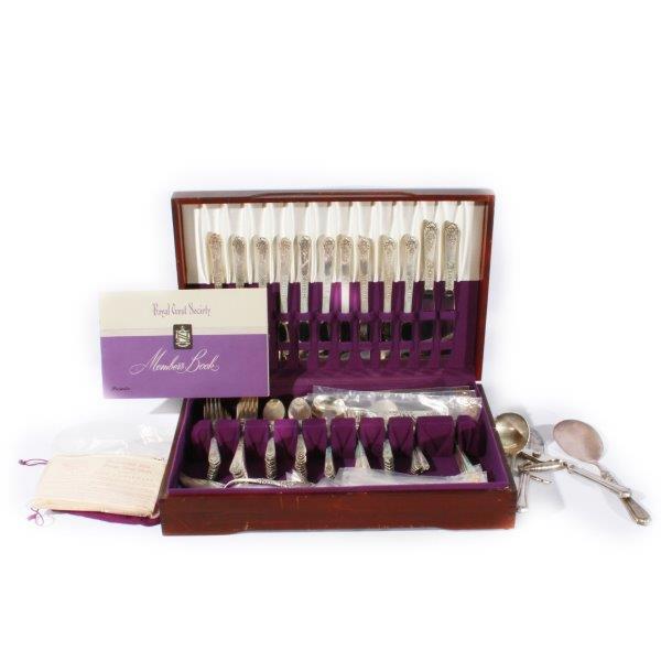 Royal Crest Sterling Silver "Promise" Flatware Set