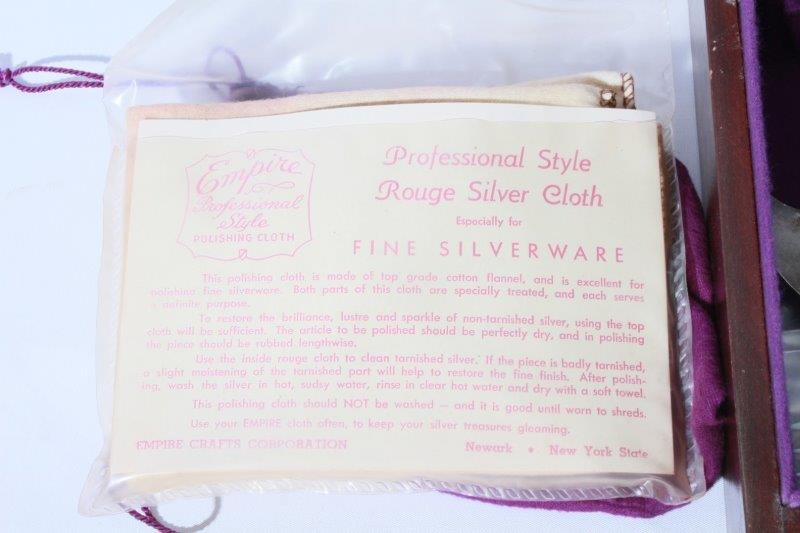 Royal Crest Sterling Silver "Promise" Flatware Set