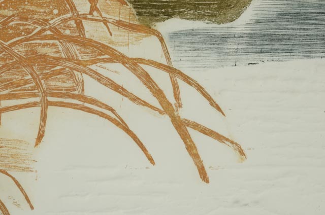 Becky Sansing Signed Limited Edition Aquatint Etching "Making Dreams Real"