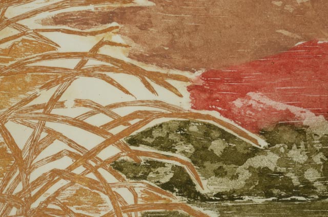 Becky Sansing Signed Limited Edition Aquatint Etching "Making Dreams Real"