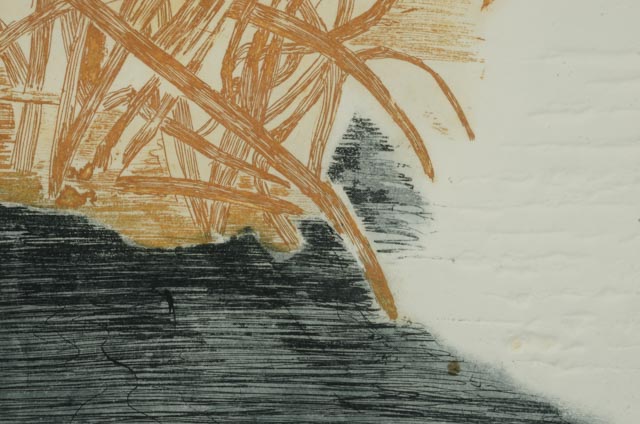 Becky Sansing Signed Limited Edition Aquatint Etching "Making Dreams Real"