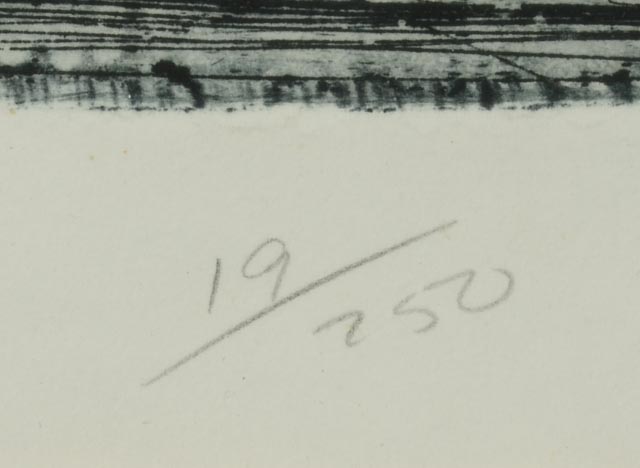 Becky Sansing Signed Limited Edition Aquatint Etching "Making Dreams Real"