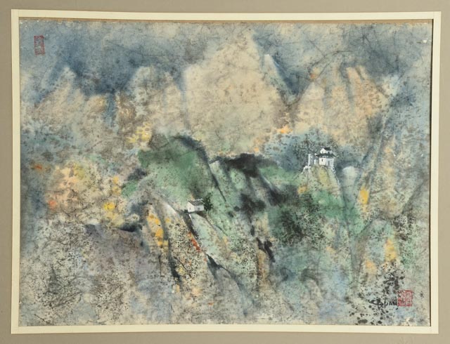 Mun S. Quan Original Chinese Watercolor