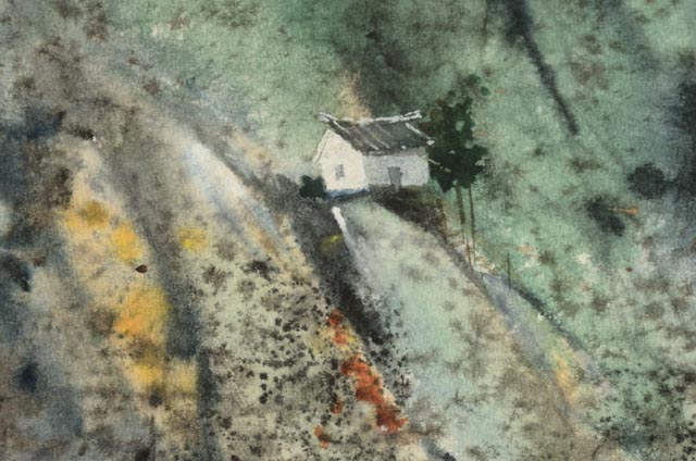 Mun S. Quan Original Chinese Watercolor