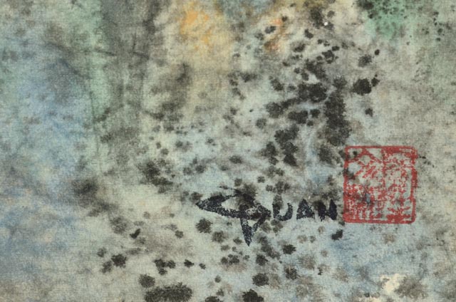 Mun S. Quan Original Chinese Watercolor