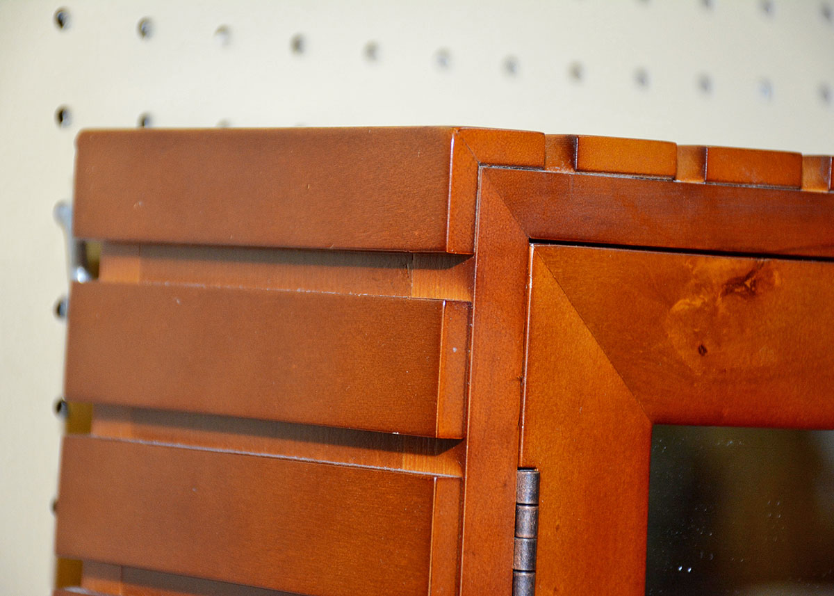 Mirrored Hanging Wall Cabinet