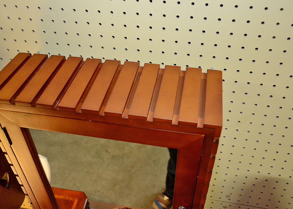 Mirrored Hanging Wall Cabinet