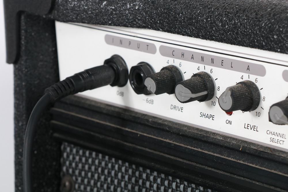 Crate and Boss Guitar Amplifiers