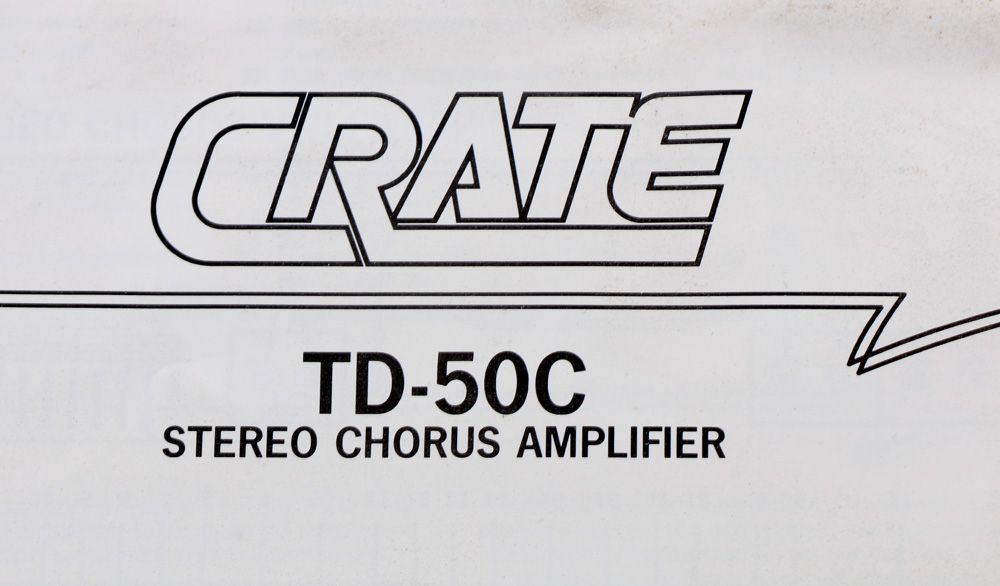 Crate and Boss Guitar Amplifiers