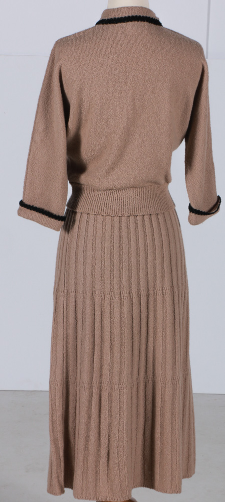 Women's Doncaster Wool Skirt and Cardigan